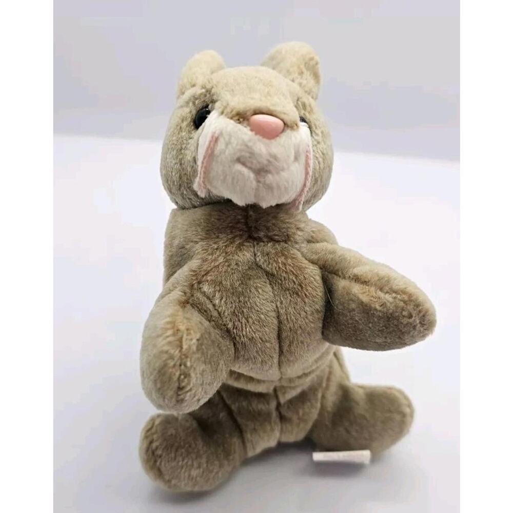 Ty Nibbly Bunny Rabbit Plush Beanie Babies Collection Stuffed Animal Tush Tag - Picture 3 of 9